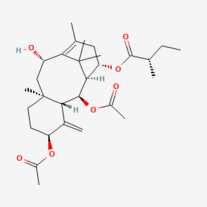 molecular formula C29H44O7 B1212075 Hongdoushan A 