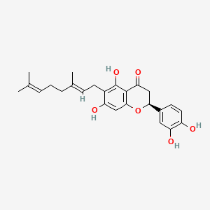 molecular formula C25H28O6 B1212080 Nymphaeol A 