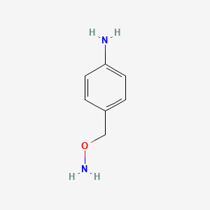 molecular formula C7H10N2O B12120920 o-(4-Amino-benzyl)-hydroxylamin 