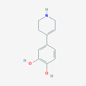 4-(1,2,3,6-Tetrahydropyridin-4-yl)benzene-1,2-diol