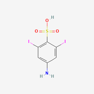 2,6-Diiodosulfanilic acid