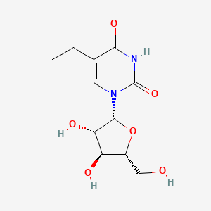 1-(beta-D-Arabinofuranosyl)-5-ethyluracil