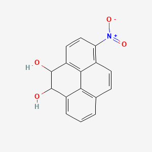 1-Nitro-4,5-dihydro-4,5-dihydroxypyrene