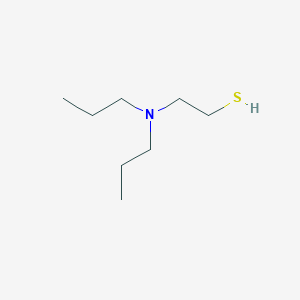 molecular formula C8H19NS B12121094 2-(Dipropylamino)ethanethiol CAS No. 5842-06-8