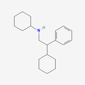 N-(2-cyclohexyl-2-phenylethyl)cyclohexanamine