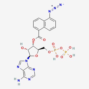 3'-O-(5-Azidonaphthoyl)adenosine diphosphate