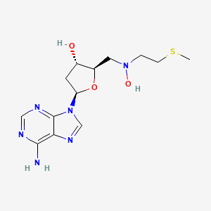 S-(5'-Deoxy-5'-adenosyl)methylthioethylhydroxylamine