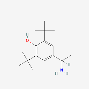 4-(1-Aminoethyl)-2,6-di-tert-butylphenol