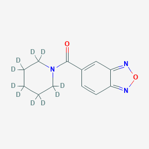 2,1,3-Benzoxadiazol-5-yl-(2,2,3,3,4,4,5,5,6,6-decadeuteriopiperidin-1-yl)methanone