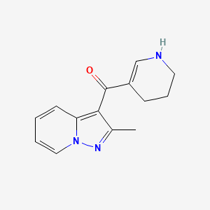 molecular formula C14H15N3O B1212125 KC764 CAS No. 94457-09-7