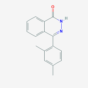 molecular formula C16H14N2O B1212129 4-(2,4-dimethylphenyl)-2H-phthalazin-1-one 