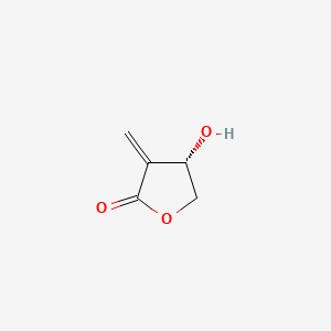 molecular formula C5H6O3 B1212145 Tulipalin B CAS No. 38965-80-9