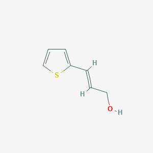 molecular formula C7H8OS B12121484 (E)-3-thiophen-2-ylprop-2-en-1-ol CAS No. 3216-44-2