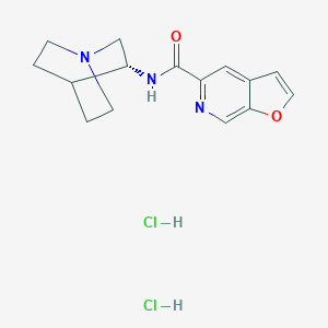 molecular formula C15H19Cl2N3O2 B121215 PHA-543613 dihydrochloride CAS No. 478148-58-2
