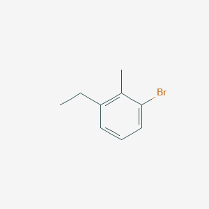 molecular formula C9H11Br B12121560 1-Bromo-3-ethyl-2-methylbenzene 