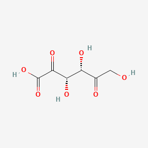 molecular formula C6H8O7 B1212164 2,5-didehydro-D-gluconic acid CAS No. 2595-33-7