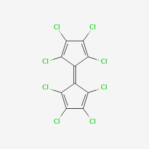 molecular formula C10Cl8 B1212184 Perchlorofulvalene CAS No. 6298-65-3