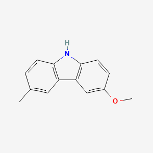 molecular formula C14H13NO B1212187 Glycozoline CAS No. 5234-30-0