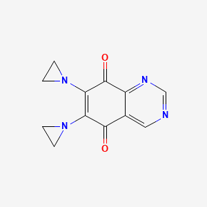 6,7-Bis(1-aziridinyl)-5,8-quinazolinedione