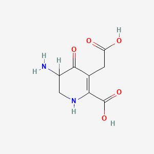 molecular formula C8H10N2O5 B1212191 Gostatin CAS No. 78416-84-9