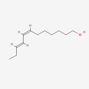 molecular formula C12H22O B1212195 (7Z,9E)-Dodeca-7,9-dienol CAS No. 54364-60-2