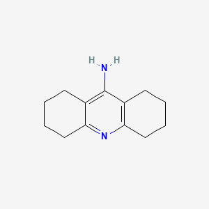 molecular formula C13H18N2 B1212196 Octahydroaminoacridine CAS No. 13415-07-1