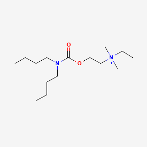 molecular formula C15H33N2O2+ B1212221 Dibutoline CAS No. 21962-82-3