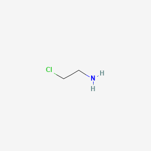 molecular formula C2H6ClN B1212225 2-氯乙基胺 CAS No. 689-98-5