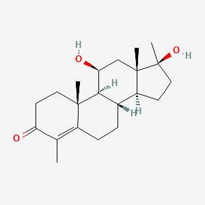 4,17alpha-Dimethyl-11beta-hydroxytestosterone