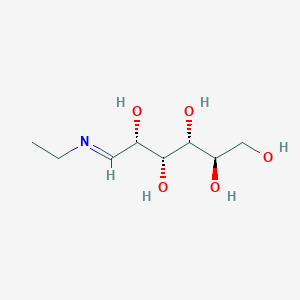 molecular formula C8H17NO5 B1212237 N-Ethylglycocyamine 
