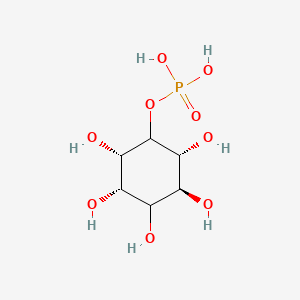 molecular formula C6H13O9P B1212238 1D-myo-inositol 4-phosphate 