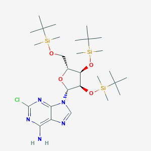2-Chloro-2',3',5'-tris-O-[(1,1-dimethylethyl)dimethylsilyl]-adenosine