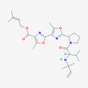 molecular formula C28H40N4O5 B1212254 Muscoride A 