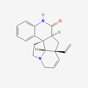 molecular formula C19H20N2O B1212257 Meloscine 