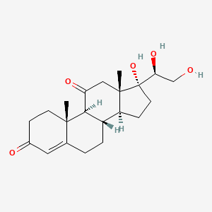 molecular formula C21H30O5 B1212273 20alpha-Dihydrocortisone CAS No. 3615-87-0