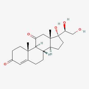 molecular formula C21H30O5 B1212273 Reichstein's substance U CAS No. 3615-87-0