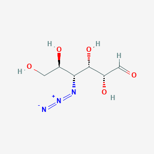 molecular formula C6H11N3O5 B1212274 4-Azido-4-deoxyglucose CAS No. 20379-59-3