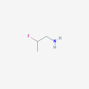 molecular formula C3H8FN B12122752 2-Fluoropropan-1-amine 