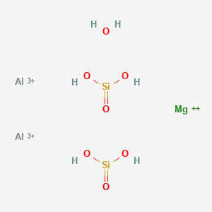 molecular formula Al2H2MgO9Si2 B1212279 Almasilate CAS No. 71205-22-6