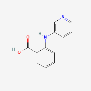 molecular formula C12H10N2O2 B12122857 Benzoic acid, 2-(3-pyridinylamino)- 