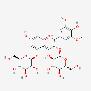 molecular formula C29H35O17+ B1212287 Malvin 