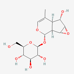 molecular formula C15H22O9 B1212296 Deutzioside 