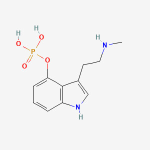molecular formula C11H15N2O4P B1212335 Baeocystin CAS No. 21420-58-6
