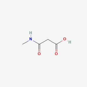 molecular formula C4H7NO3 B1212346 3-(Methylamino)-3-oxopropanoic acid CAS No. 42105-98-6