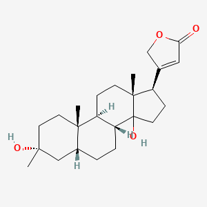 3,14-Dihydroxy-3-methylcard-20(22)-enolide