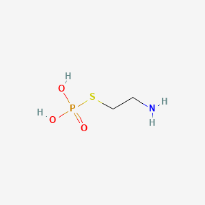 molecular formula C2H8NO3PS B1212360 Phosphocysteamine CAS No. 5746-40-7