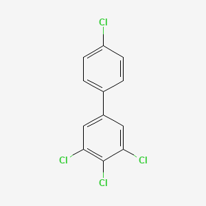 molecular formula C12H6Cl4 B1212387 3,4,4',5-Tetrachlorobiphenyl CAS No. 70362-50-4