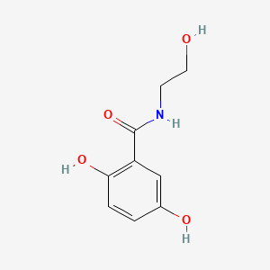 2,5-Dihydroxy-N-(2-hydroxyethyl)benzamide