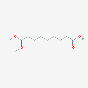 molecular formula C11H22O4 B12124193 9,9-dimethoxynonanoic Acid 