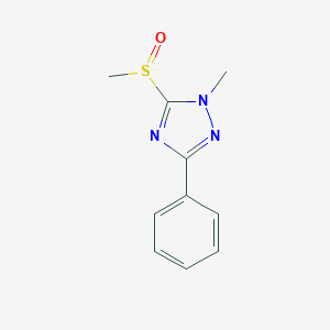 1-Methyl-5-(methylsulfinyl)-3-phenyl-1H-1,2,4-triazole